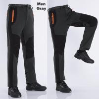 Pantalones de Vellón para Senderismo en Invierno Calentes, Impermeables, a Prueba de Viento, Suaves y Gruesos para Esquí y Camping - details 16