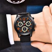 Reloj Deportivo de Cuarzo de Marca Leten Diseño Casual para Hombres Correa de Nylon Fecha y Minuto - details 0