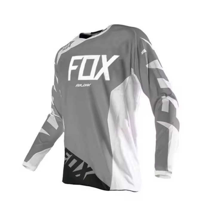 RAUDAX FOX Camisetas de Motocross Secado Rápido Polyester Para Niños Montaña y Bicicleta - 1