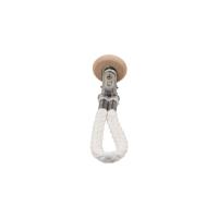 Clip de toalla de cuerda de algodón blanco portátil, gancho de toalla de mano colgante trenzado con abrazadera de Metal, colgador de ropa para cocina - details 0