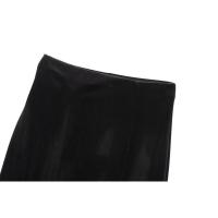 Falda de Satén Negro Elegancia Alta Cintura Estilo de Verano a la Moda para Mujeres - details 4