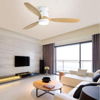 Parrot Uncle Ventilador de Techo con Luz LED de 18/24W, Ventilador Eléctrico Silencioso con Control Remoto, 3 Hélices - details 4