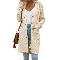 Suéteres de punto para mujer, cárdigan informal, abrigos de punto para mujer, otoño - details 1