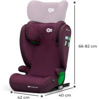 Silla coche Isofix, Silla coche para bebé y niños, Cinturón, Universal, Grupo 2/3, de 15 a 36 kg, Negro - details 21