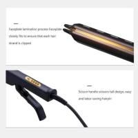 Liso Radiador de Cabello Profesional Cerámica de Tourmalina Iónica Herramienta de Estilismo de Salón Ajustable Enchufe Estándar Europeo - details 6