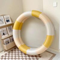 Piscina interior para bebés de 90cm de diámetro, tienda de campaña retro gruesa con bolas oceánicas, juguetes de verano para niños - details 1
