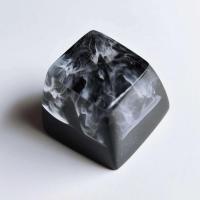 Teclado nical DIY, pegamento de goteo de resina, eje cruzado de nieve, lista de regalos ESC personalizada, tecla transparente de montaña Fuji - details 5