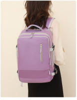 Mochila De Viaje De 16 Pulgadas Para Mujer, Morral Para Ordenador Portátil Con Carga USB Y Bolsa Para Zapatos - details 15