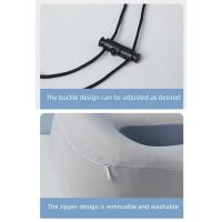 Almohadas de viaje en forma de U de rebote lento, bolsas de almacenamiento, cojín de soporte para el cuello de espuma, refrigeración, protección del cuello de 360 grados, almohada para dormir - details 3