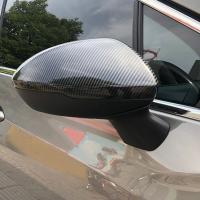 2 uds cubierta de espejo retrovisor de coche tapa de fibra de carbono carcasa de espejo retrovisor de marcha atrás para Opel Astra J K 2010-2019 - details 2
