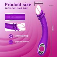 Vibrador de 10 Frecuencias G-spot Dildo Estimulación Intensa para Pasión Interior y Masaje Anal - details 3