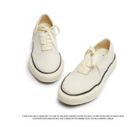 Nuevos zapatos de lona de los hombres y las mujeres zapatos de disolución de la plataforma baja-top casual zapatos de la junta zapatos blancos - details 15