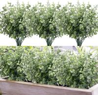 10 Piezas de Cepillos de Eucalyptus Artificiales al Aire Libre Ramas de Vid - details 0