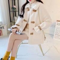 Nueva chaqueta sherpa de otoño e invierno para mujer, chaqueta corta holgada y versátil - details 10