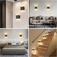 RXUNS Luce de Pared LED Moderna Lámpara de Montaje Interior de Aluminio para Sala de Estar, Dormitorio, Pasillo Iluminación y Decoración - details 11