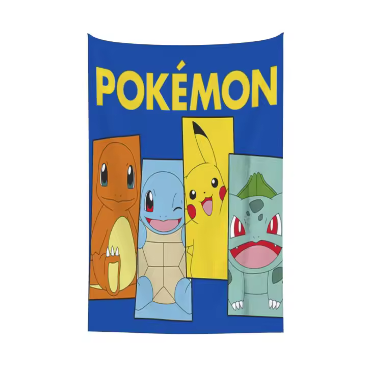 Cajas de personajes, tapiz colgante de pared para dormitorio y sala de estar - 1