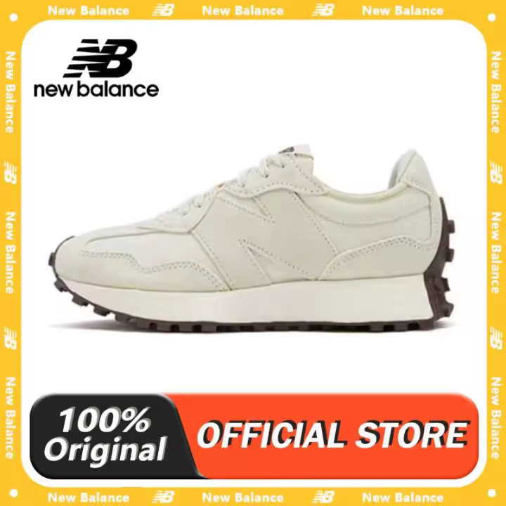 【100% Original】 327 Ws327fb Zapatillas para correr Apliques blancos sal marina LETEN - 1