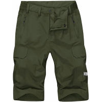 MAGCOMSEN Pantalones cortos de verano para hombre, ligeros y de secado rápido para senderismo - details 3