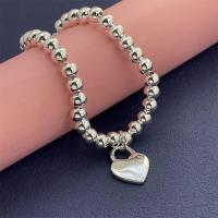Pulsera de Plata Esterlina 925 con Cuentas de Buda Encanto de Tarjeta de Corazón Moda para Mujeres - details 3