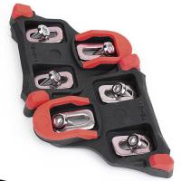 Tacos de bicicleta de carretera, calas flotantes de 6 grados, autoblocantes, pedales de ciclismo, ZAPATOS DE SISTEMA DE SPD-SL Shimano-Rojo - details 1