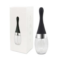 Limpiador anal automático de silicona, dispositivo de enema para limpieza de graves suaves, vaginal y anal, suministros de tapón de acoplamiento - details 16