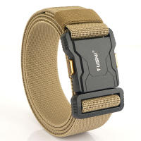 Cinturón Táctico de Nylon Hebilla de Aleación de Aluminio Secado Rápido Estilo Plano Para Hombres - details 11
