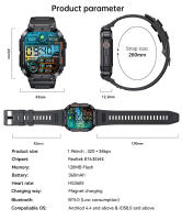 Relojes inteligentes frecuencia cardíaca presión arterial hombre Bluetooth llamadas exterior Correr deporte mujer reloj - details 11