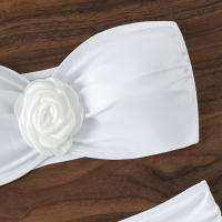 Top de bikini de verano para mujer, traje de baño sexy de cintura alta, DL432 - details 6