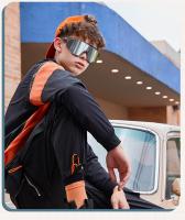 Kapvoe-gafas de sol fotocromáticas rojas para ciclismo, lentes fotocromáticas azules para ciclismo de montaña, deportivas, para hombre - details 19
