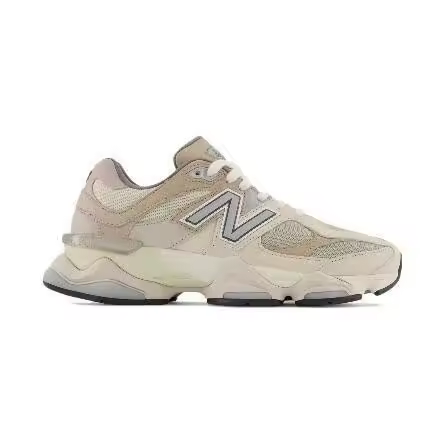 Leten NB 9060 "sal marina" antideslizante resistente al desgaste zapatos deportivos informales de caña baja hombres mujeres mismo estilo zapatos de trabajo gris claro - 1