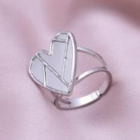 Joyería para dedos de niña, Anillos de corazón para mujer, accesorios, Anillo de acero inoxidable, suministros de amor, Anillos DIY, regalo del Día de San Valentín - details 42