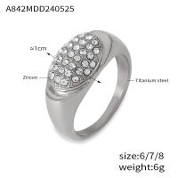 Los anillos de lujo de desplazamiento de moda con las incorporaciones de Diamantes de Colores, Maple de Titanium, Joyas Clásicas y exquisitas de anillos de pendientes para Mujeres - details 1