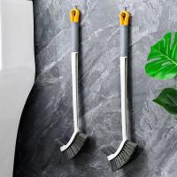 Cepillo de Inodoro Mango Largo Montado en la Pared, Cerdas Suaves, Sin Callejones, Sin Salida, Para Baño Doméstico - details 0