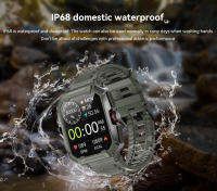El reloj inteligente AK47 se puede conectar a través de Bluetooth para llamadas y medición del ritmo cardíaco, Material impermeable IP68 - details 22