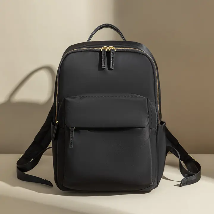 Mochilas Mochila para ordenador portátil para mujer Bolsas de viaje de negocios Mochila grande para portátil de 15 pulgadas Mochila urbana impermeable para viajeros Diseño de lujo Tela Oxford impermeable Tela duradera - 1