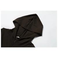 Conjunto de chaqueta deportiva para mujer con cremallera de manga larga y top de fitness para ropa deportiva, chaqueta de yoga con orificios para los pulgares para exteriores y gimnasio - details 13
