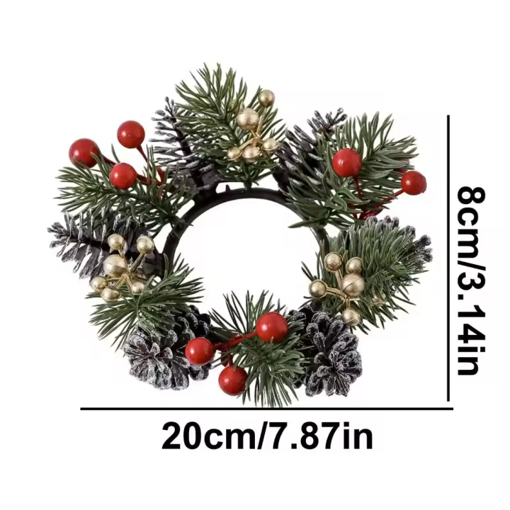 Corona de Luz y Decoración Corona de Flores para Iluminación y Decoración - 1