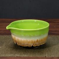 Juego de té Matcha japonés de cerámica de bambú, 5 uds., calidad alimentaria con boquilla, cuenco para mezclar, agitador japonés reutilizable seguro - details 20
