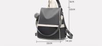 Anti-robo Mochila de Cuero PU antirobo para Mujer, Bolsa de Viaje informal, Impermeable - details 2