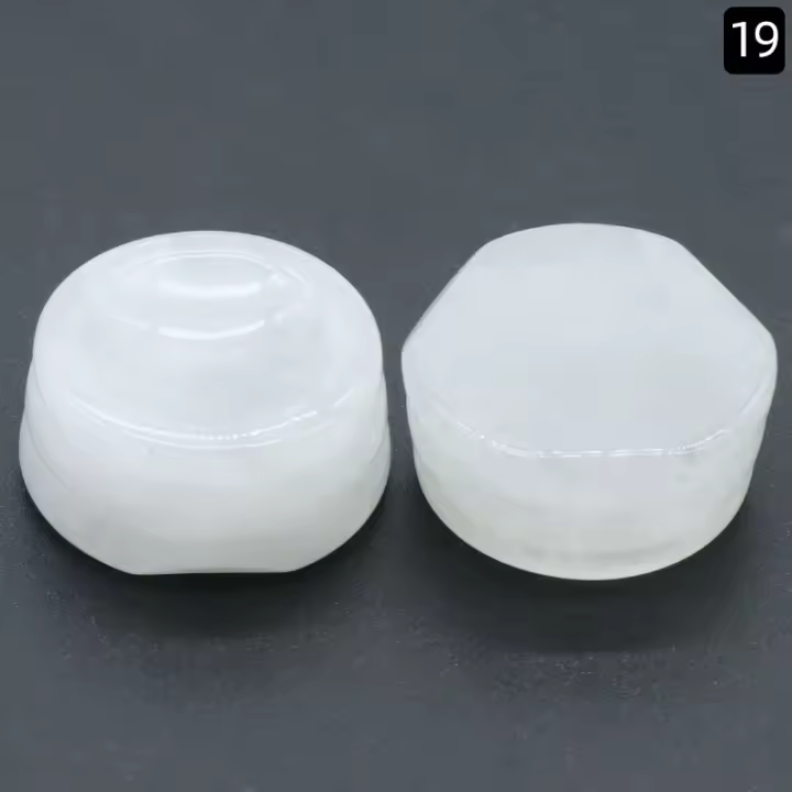 Base de bola de cristal para manualidades, bola redonda de ágata de piedra Natural, soporte de exhibición de huevo, adornos de escritorio, decoraciones para el hogar, 1 unidad - 1