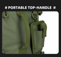Mochila de pesca multifuncional, bolsa de almacenamiento de aparejos, camping, senderismo, bolsa de deportes al aire libre - details 10
