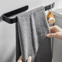 Gancho para Toallas de Aluminio Resistente a Óxido Montado en la Pared Estilo Hotel Contemporáneo - details 5