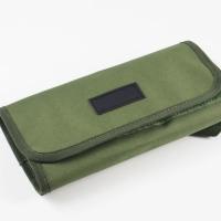 Bolsa de almacenamiento de cubiertos para acampar al aire libre, bolsa enrollable portátil, almacenamiento de cubiertos, estuche resistente al agua para tenedores, cucharas y palillos - details 7