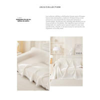 Toalla De Sofá De Cubierta Completa De Tela Crema De Hilo De Algodón Manta De Camping Funda De Cojín De Sofá Toalla Funda De Sofá Con Todo Incluido Para Todas Las Estaciones - details 0