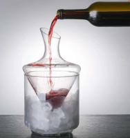 Viene con cubo de hielo, vaso sin plomo, whisky, vodka, brandy, bar, festival, botella de cadera, juego de vino, 1000 ml - details 2