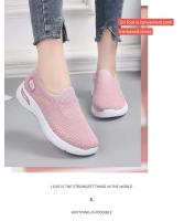 2025 Nuevos zapatos deportivos de verano transpirables con plantilla de PVC suave, planos, ligeros e informales para mujer - details 10