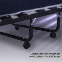 Cama Plegable Azul Conjunto de Dormitorio Muebles y Organización - details 2