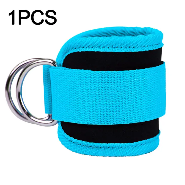 Correas de tobillo para entrenamiento de fuerza de piernas, polea ajustable, puños de soporte de anillo en D, ejercicios deportivos, Fitness, gimnasio en casa, entrenamientos de botín - 1