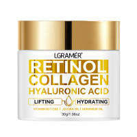 Retinol crema facial antienvejecimiento hidratante eliminador de arrugas cremas de ácido hialurónico de colágeno cosmético para el cuidado de la piel 30 y 60ML - details 8