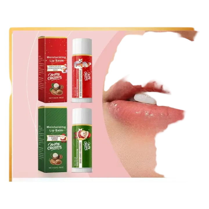Bálsamo hidratante Crema labial de larga duración 5g Cuidado de la piel para labios secos y agrietados - 1